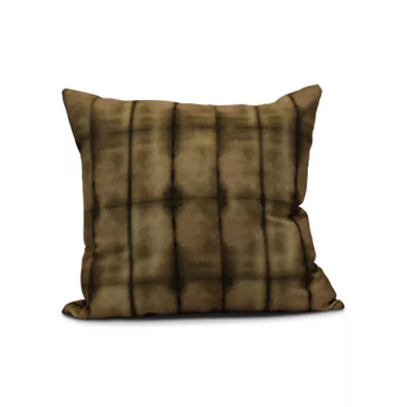 16 x 16 Brown & Black Pool Outdoor Throw Pillow | Pool Central