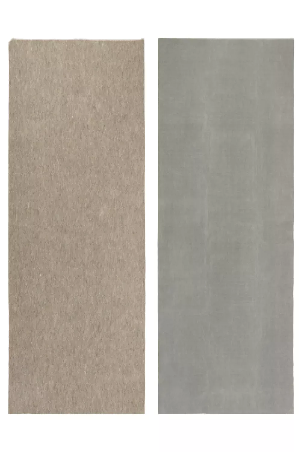 2" X 8" Grey Non Slip Runner Rug Pad