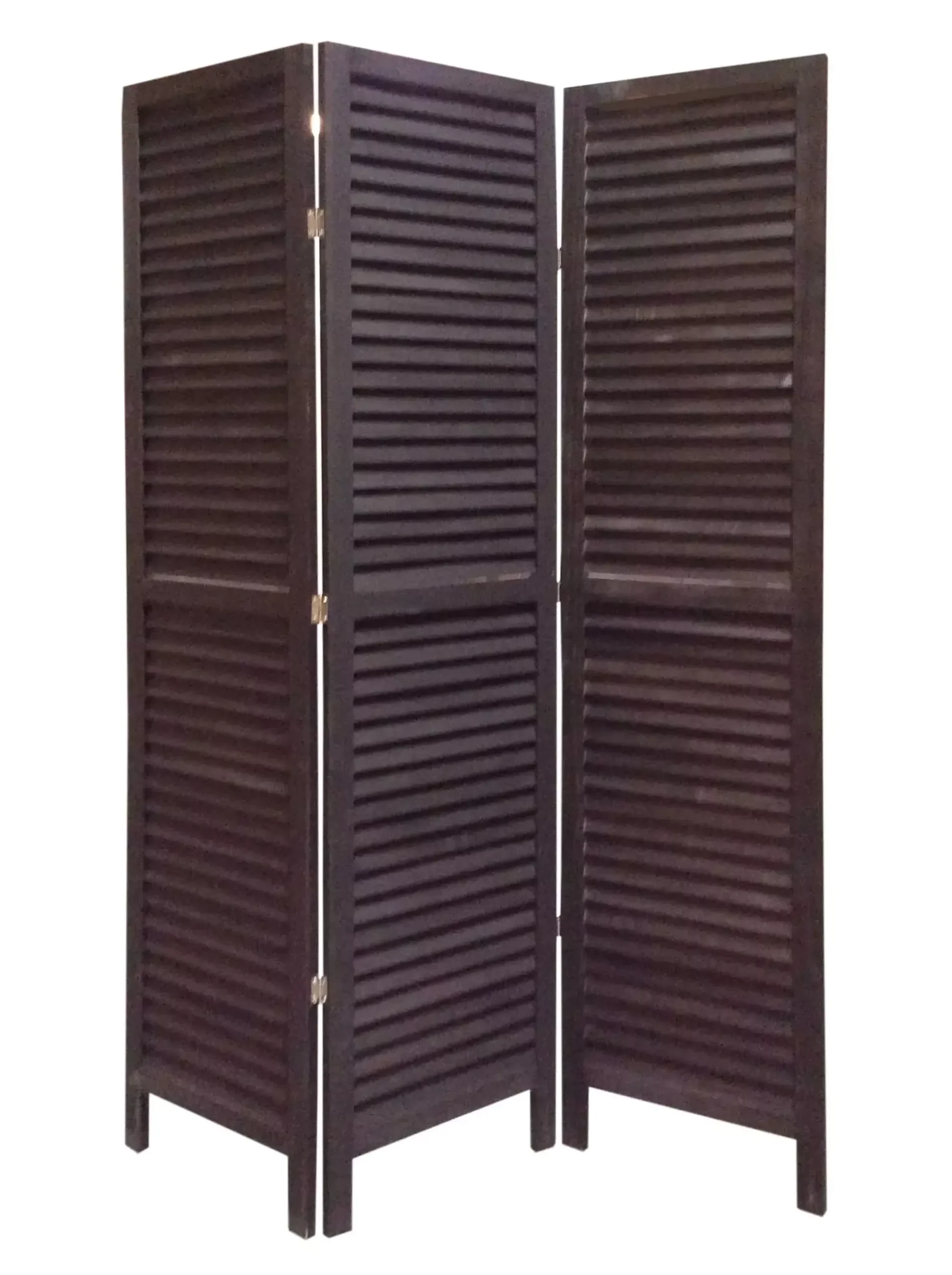 48 X 67 Black Wood Shutter – Screen
