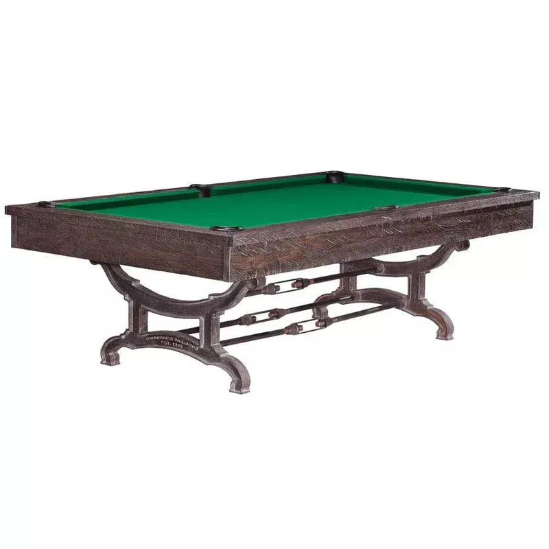 8′ Brunswick Birmingham Pool Table – Charcoal