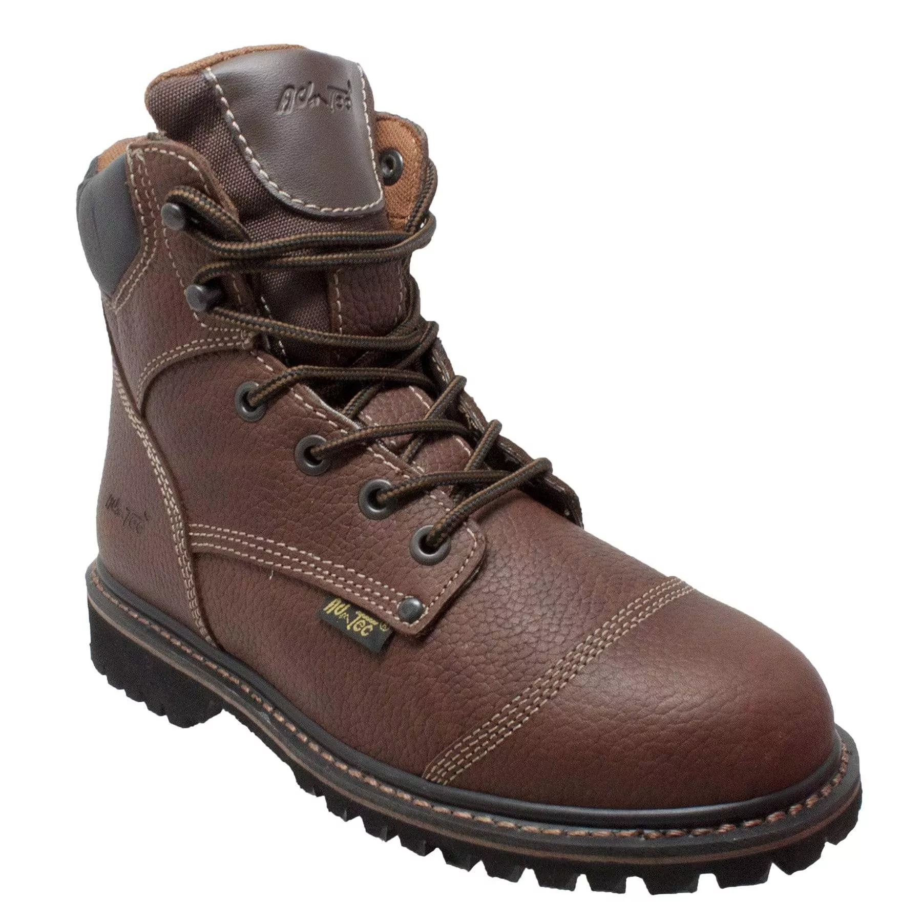 AdTec Men Men’s 6″ Comfort Work Boot Light Brown