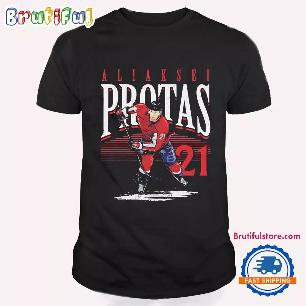 Aliaksei Protas 21 Washington Capitals Graphic T Shirt