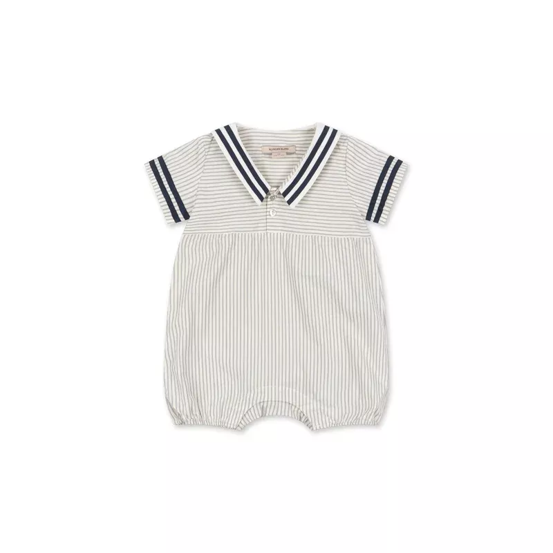 ALLIE SAILOR ROMPER – bleu stripe