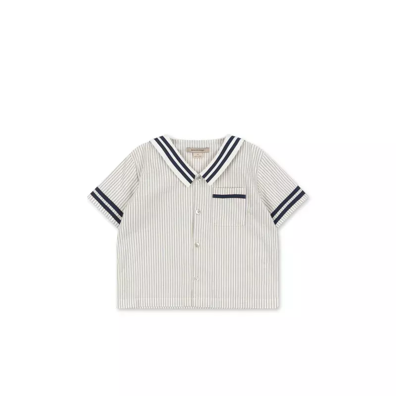ALLIE SAILOR SHIRT – bleu stripe