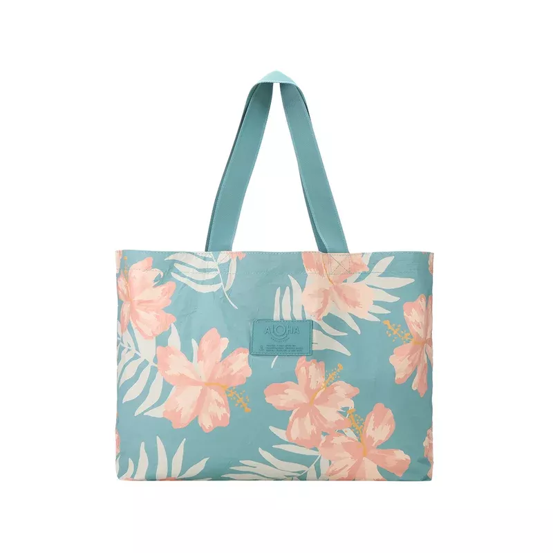 ALOHA Adrift Holo Holo Reversible Beach Tote
