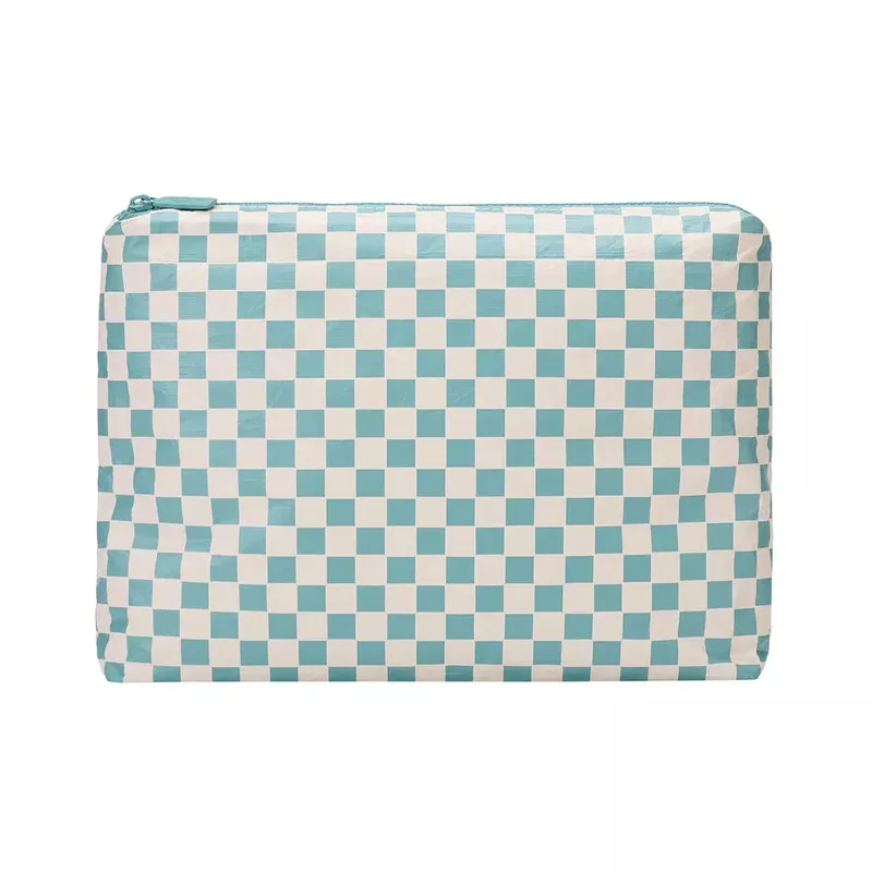 ALOHA Petite Check Mid Swim Pouch