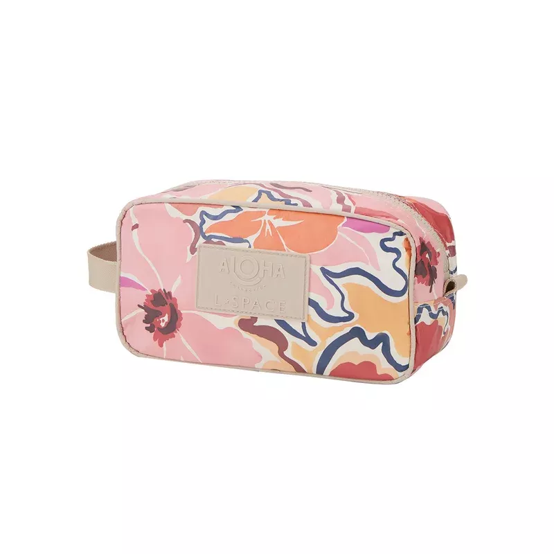 ALOHA x L Space Lost in the Blooms Dopp Kit