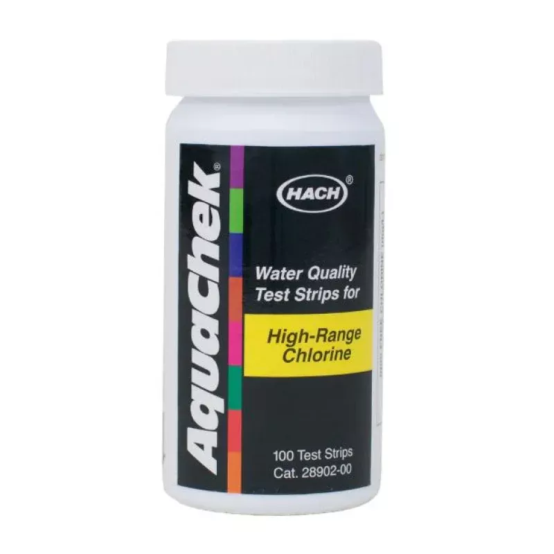Aquachek – 652013 – Chlorine Test Strips – High Range