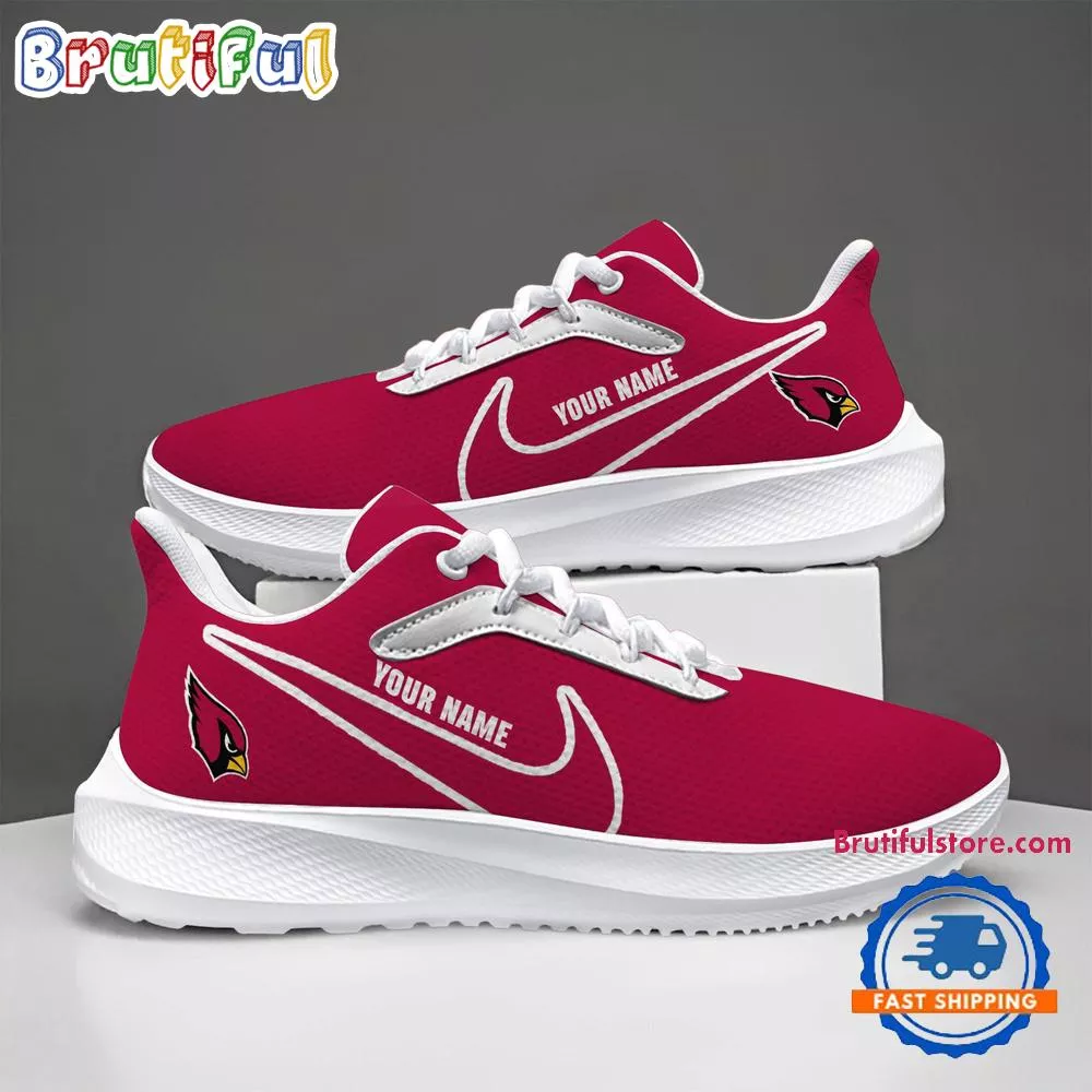 Arizona Cardinals Custom Lightweight Running Shoes Sneaker