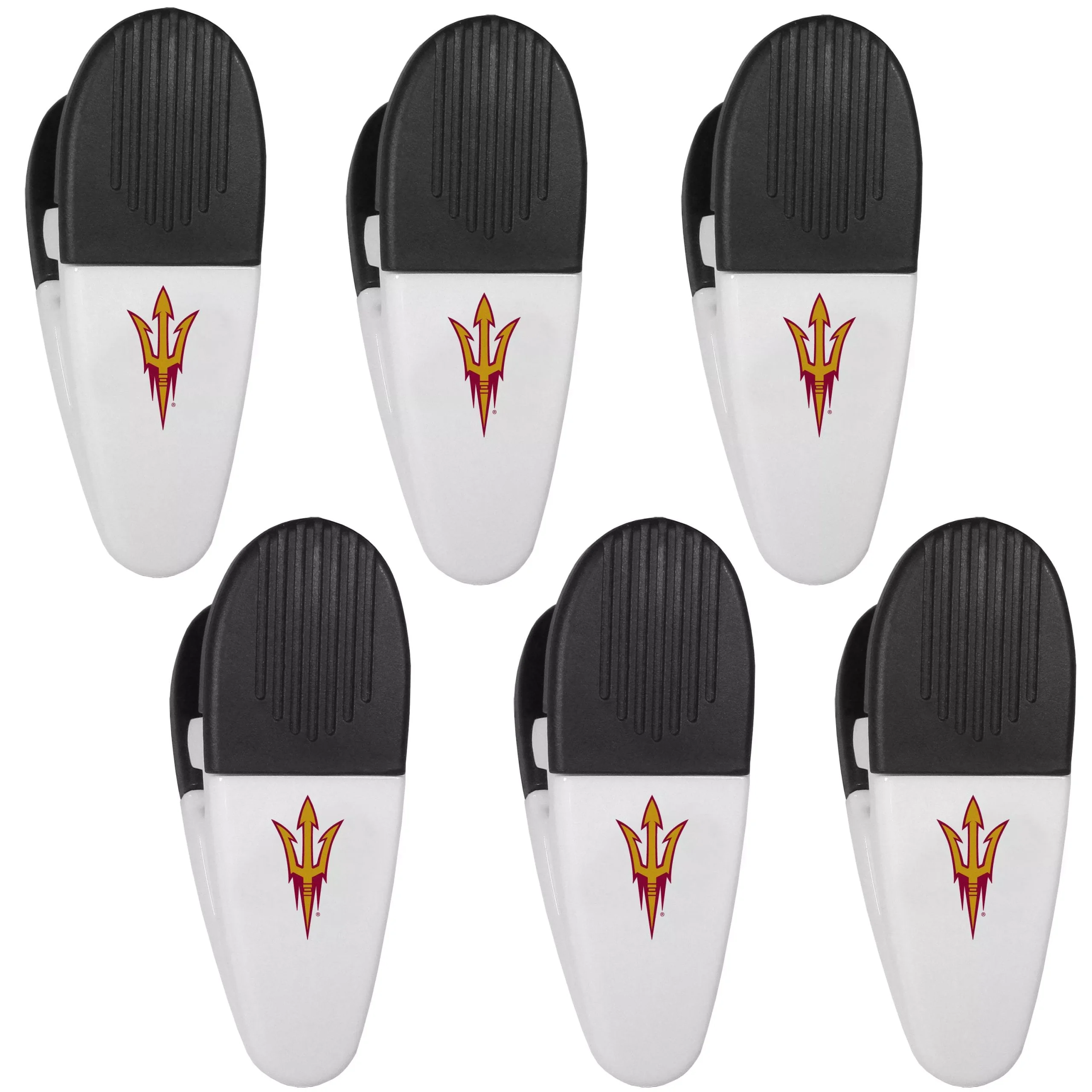 Arizona St. Sun Devils Chip Clip Magnets, 6pk