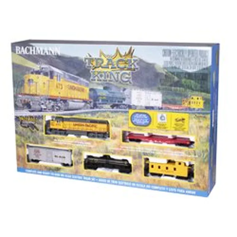 Bachmann Trains – Track King HO Scale Ready To Run Electric Train Set
