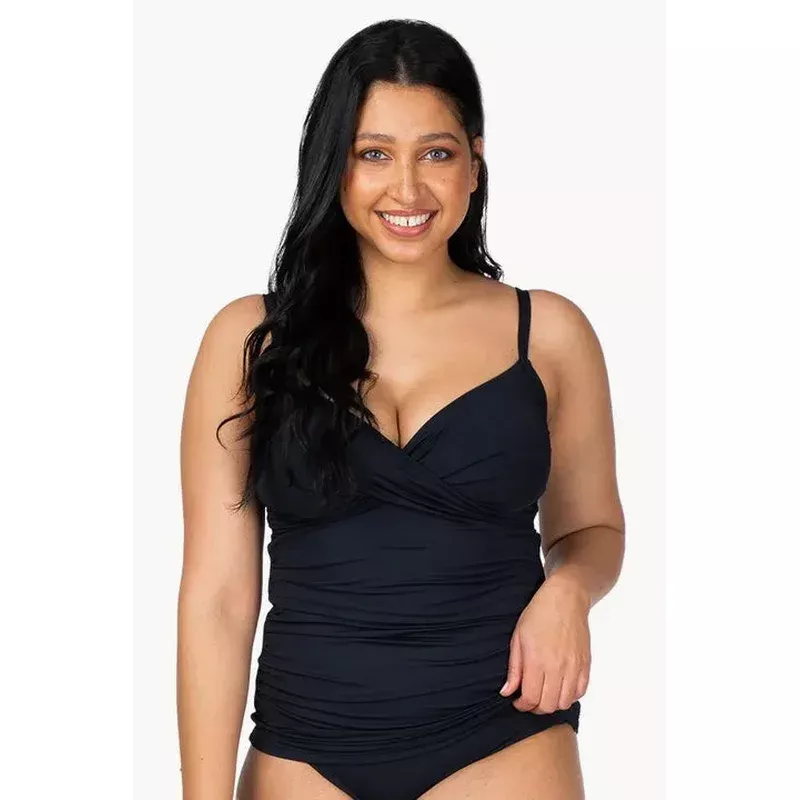 Basix Twist Front Tankini Separate