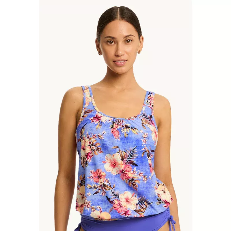 Blue Hawaii Blouson Tankini Separate