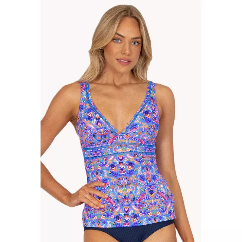 Boho At Heart Longline Tankini Separate