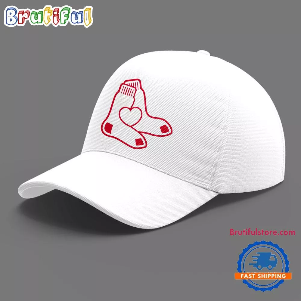 Boston Red Sox The Heart Of Red Sox White Cap