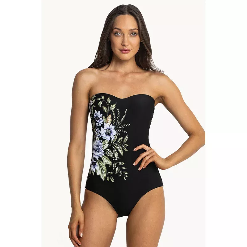 Botanical Bandeau One Piece