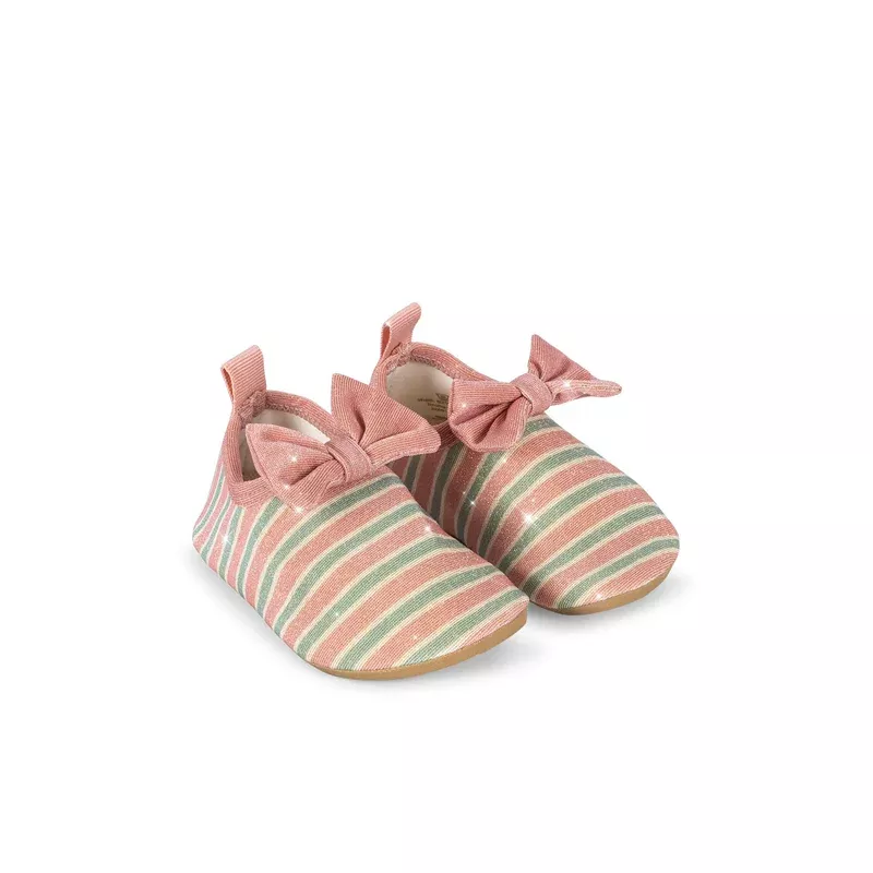BOWWOW SWIM SHOES – blush stripe