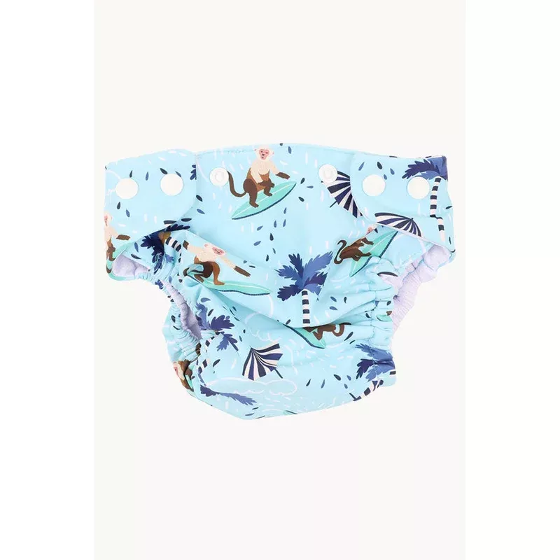 Boys Riley Aqua Nappy