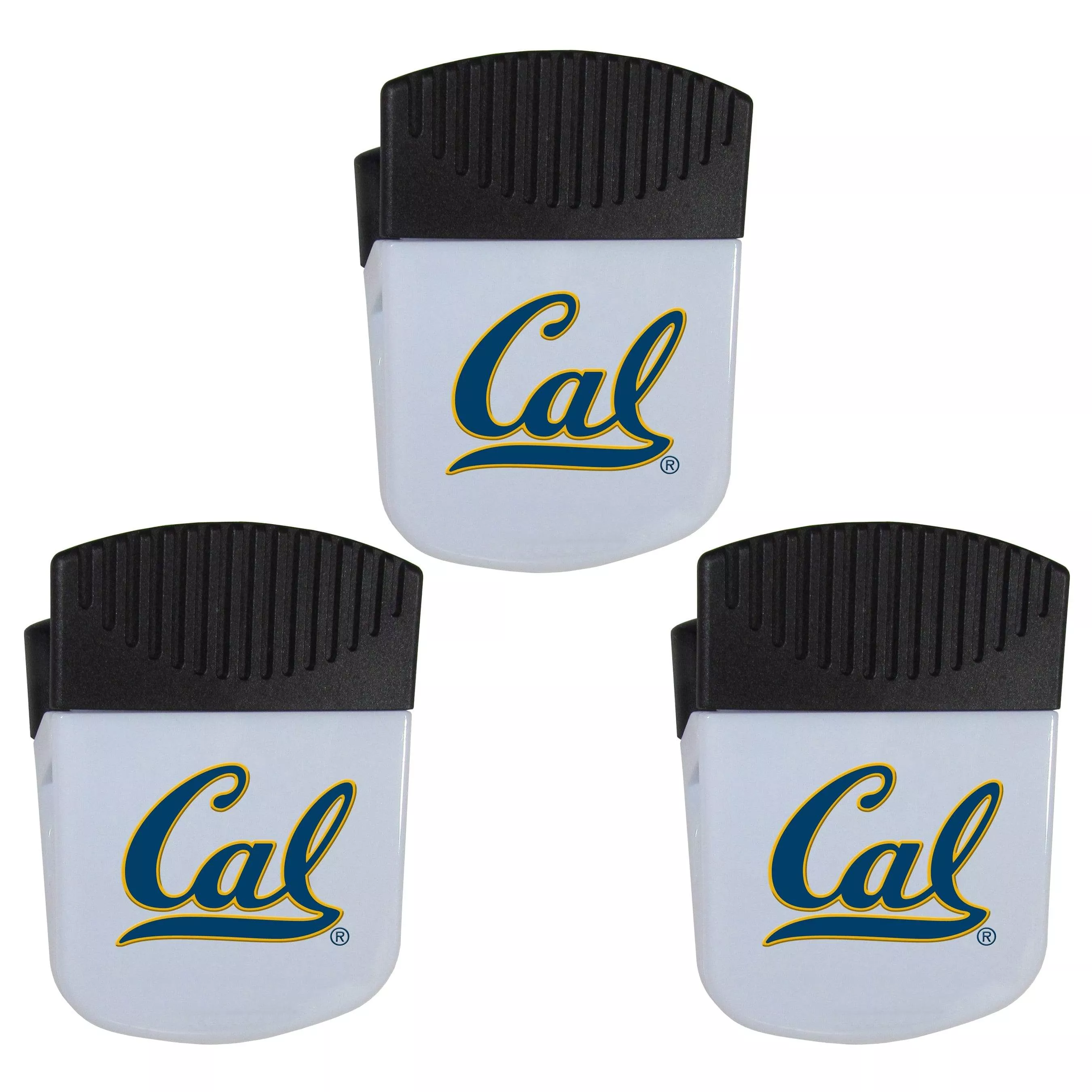 Cal Berkeley Bears Chip Clip Magnets, 3pk
