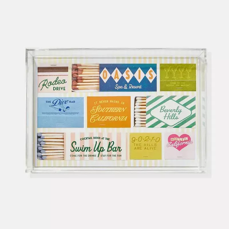 CALIFORNIA MATCHBOOK TRAY – SMALL