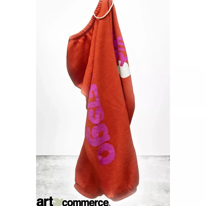 CIRCA’99 OG LETSGO OLDSCHOOL POLYBLEND FLUFF SWEAT- ORANGE MACHINE