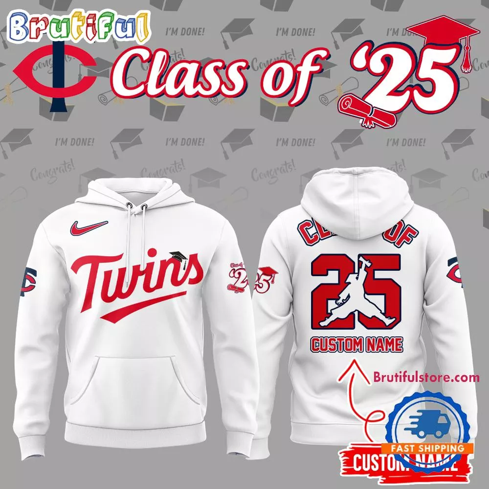 Class Of 2025 Minnesota Twins Hoodie Shirt