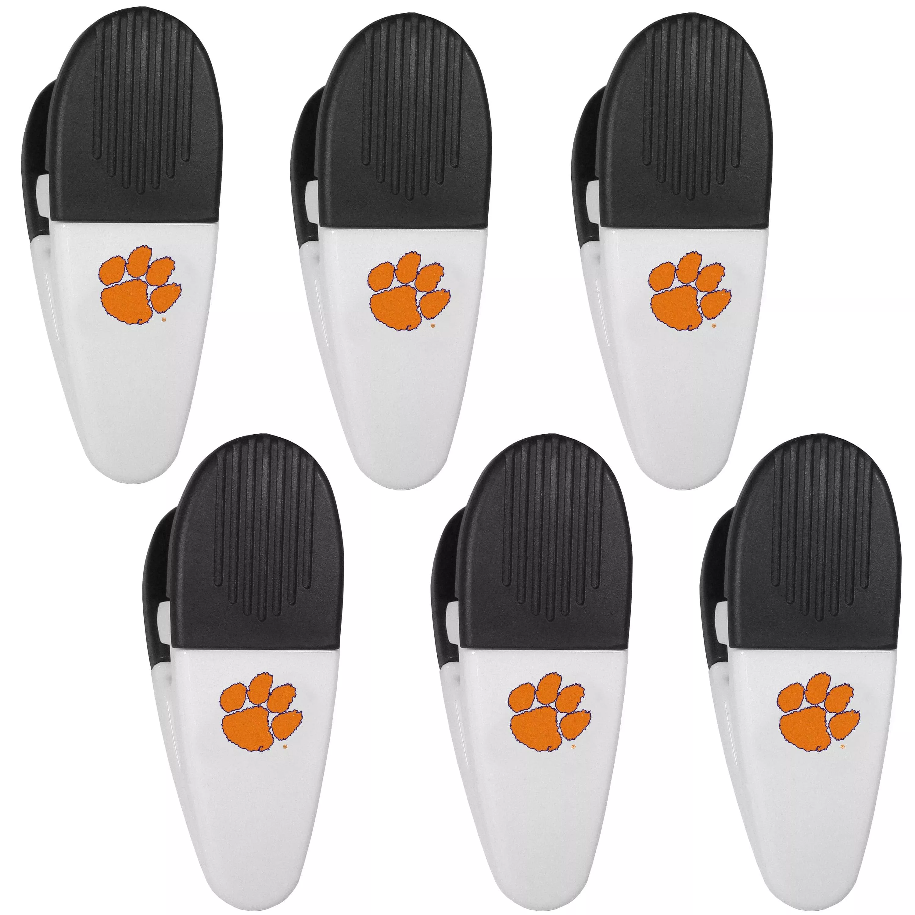 Clemson Tigers Chip Clip Magnets, 6pk