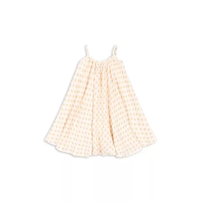 COCO STRAP DRESS – carta rosa