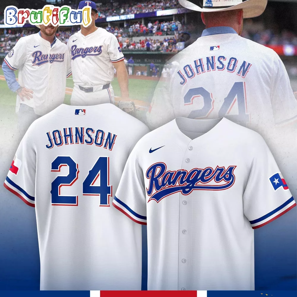 Cody Johnson Texas Rangers BaseBall Jersey