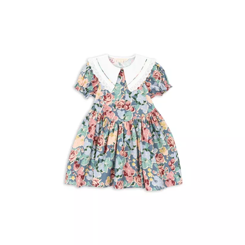 COEUR COLLAR DRESS – bloomiegrape blues
