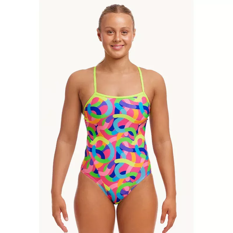Curly Wurly Single Strap One Piece