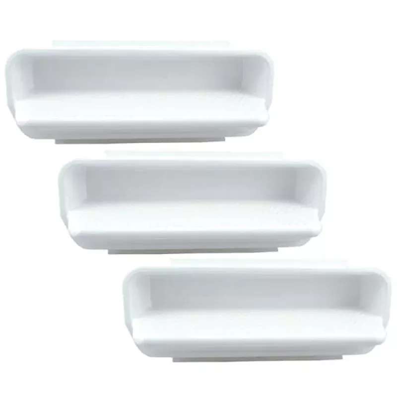 Custom Molded Products – 25578-000-000 – Pool Wall Step – White 3 Pack Safe Entry