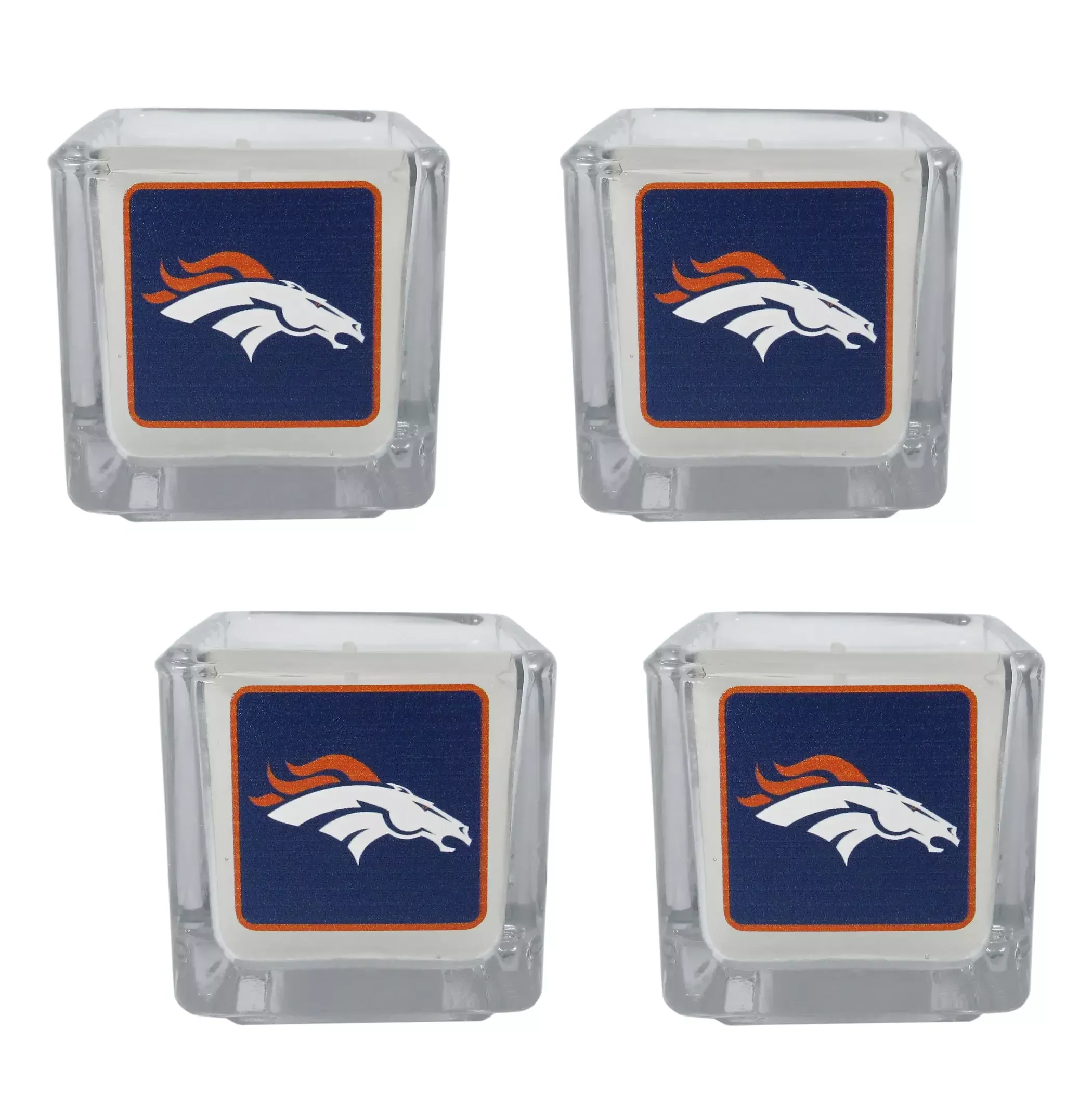 Denver Broncos Scented Candles, 4 pk