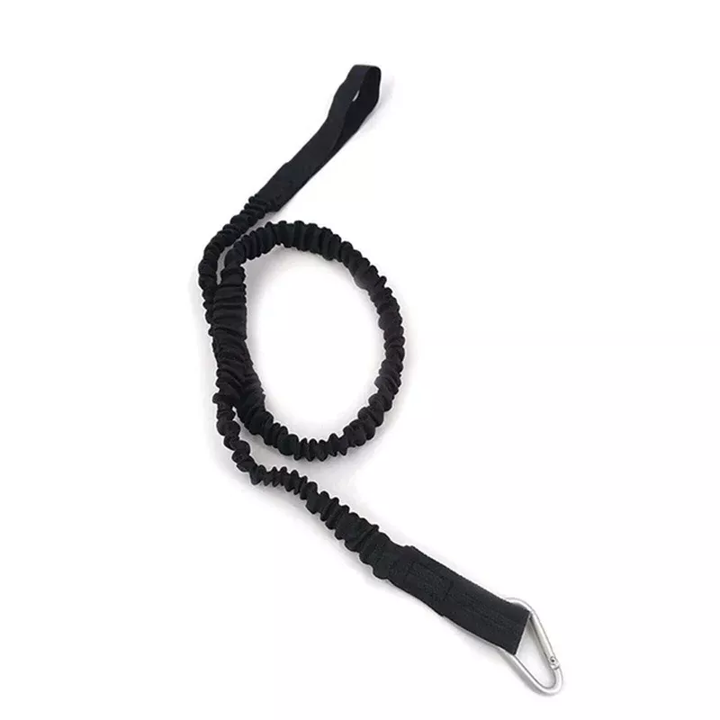 Elastic Coiled Kayak Paddle Leash 1.5m