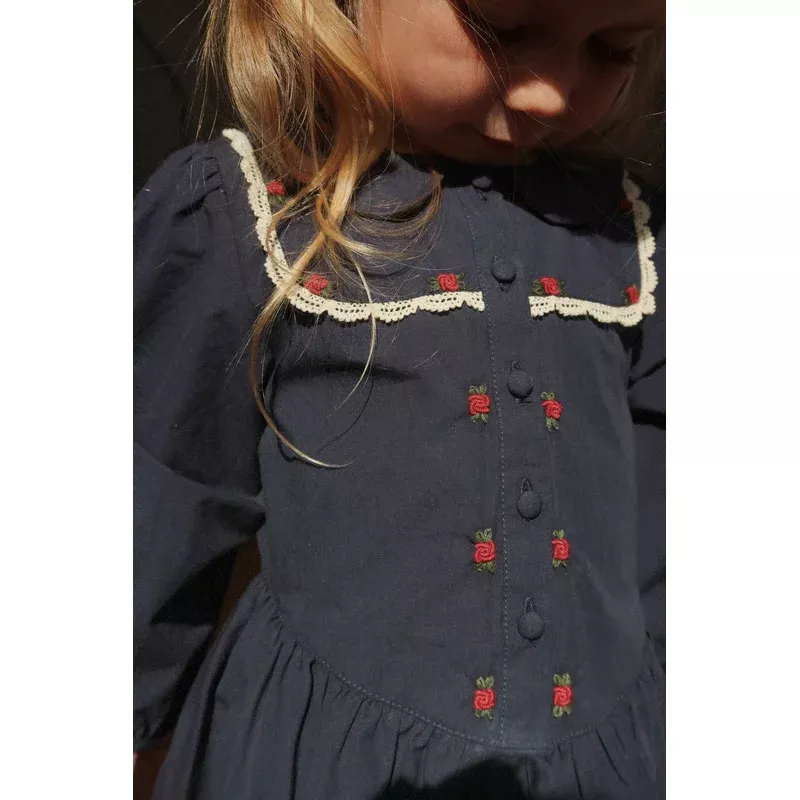 EMMY DRESS – dark navy