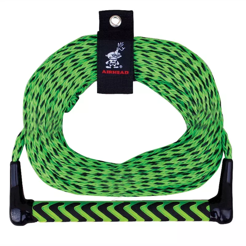 EVA Grip Handle Water Ski Tow Rope | 75 ft. – Green