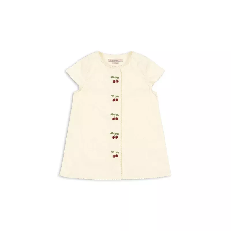EVIA CHERRY DRESS – cloud cream