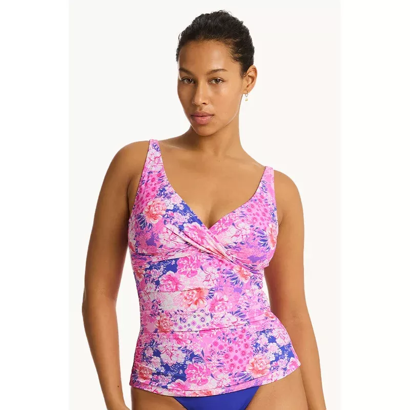 Fiesta Cross Front Tankini Separate