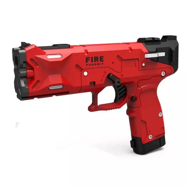 Fire Phoenix Hold Open Dart Blaster Toy