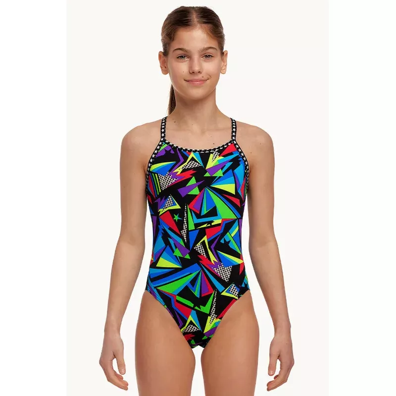 Girls Beat It Diamond Back One Piece