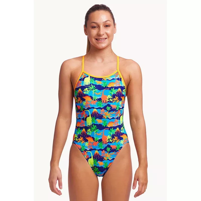 Girls Big Bronto Single Strap One Piece