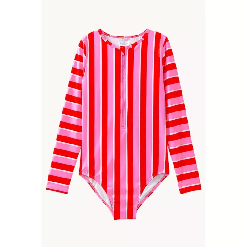 Girls Candy Stripe Sunsuit