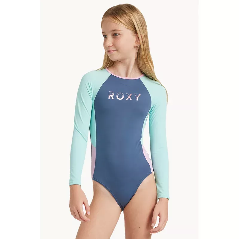 Girls Colorblock Sunsuit