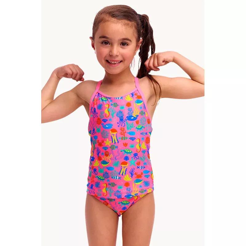 Girls Fishilicious Tankini Set