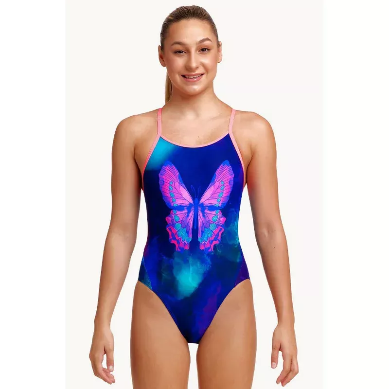 Girls Fly Baby Diamond Back One Piece
