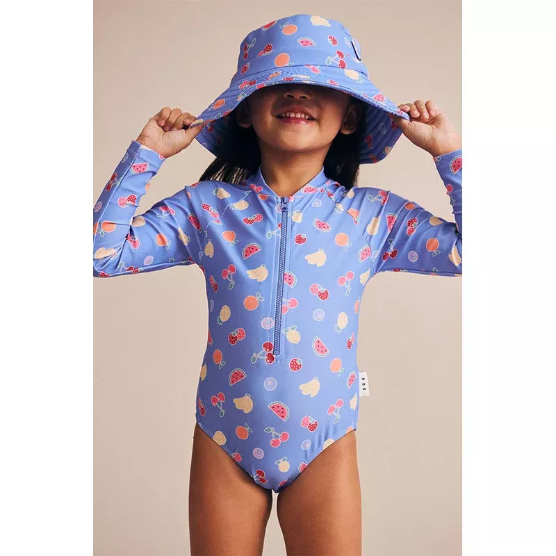 Girls Fruit Emoji Sunsuit