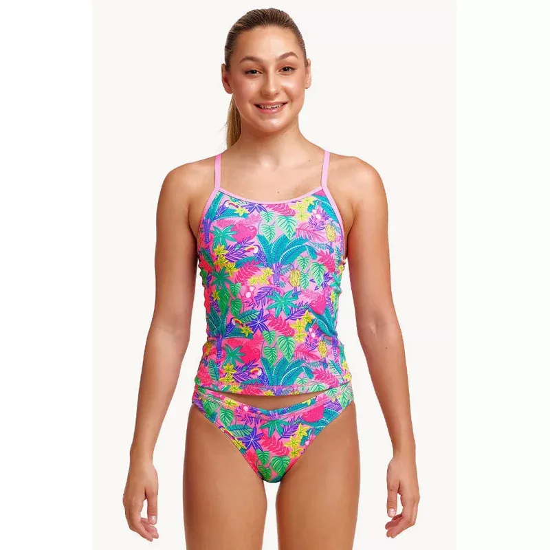 Girls Jungle Party Tankini Set