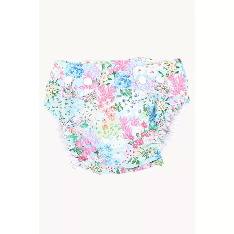 Girls Lula Aqua Nappy