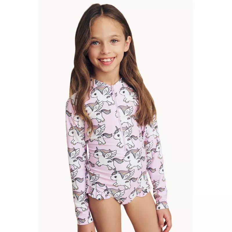 Girls Magical Unicorn Sunsuit