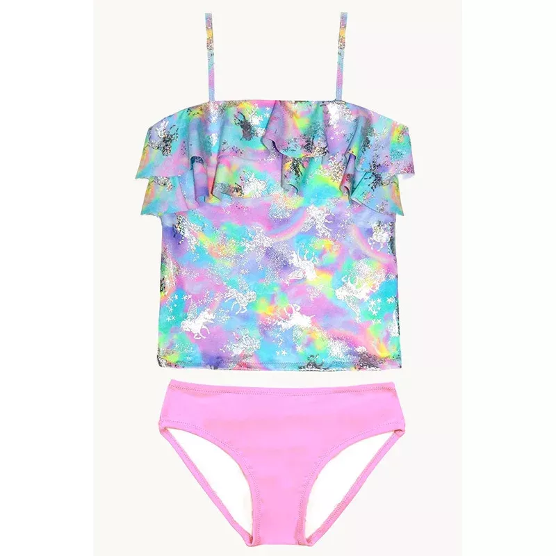 Girls Miss Dazzle Tankini Set